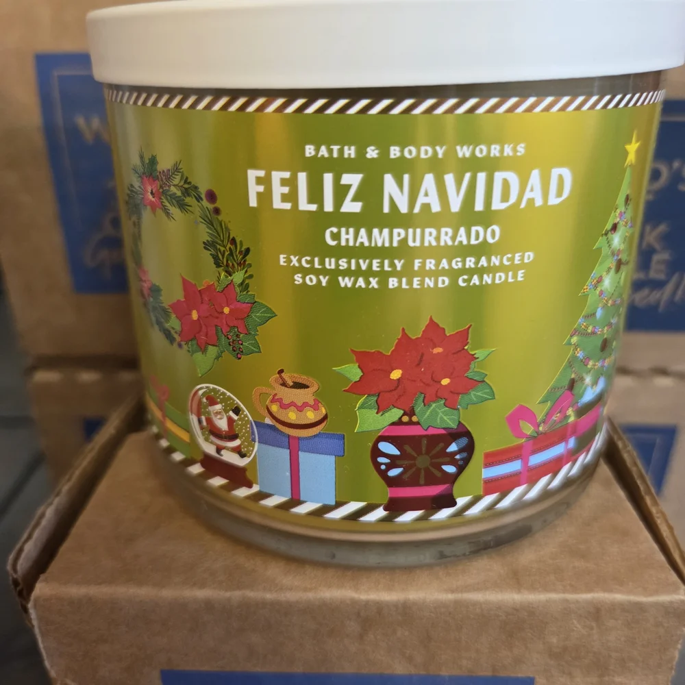 🔺️🆕️🔺️🇪🇸🇲🇽Bath & Body Works Feliz Navidad Champurrado